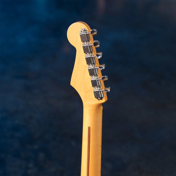 USED FENDER JV MODIFIED '50S STRATOCASTER HSS - 2-COLOUR SUNBURST WITH BAG