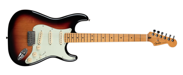 USED FENDER PLAYER PLUS STRATOCASTER 3-TONE SUNBURST W/BAG