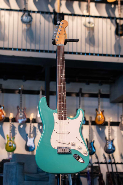 USED FENDER STRATOCASTER PLUS 1989 - BAHAMA GREEN WITH CASE