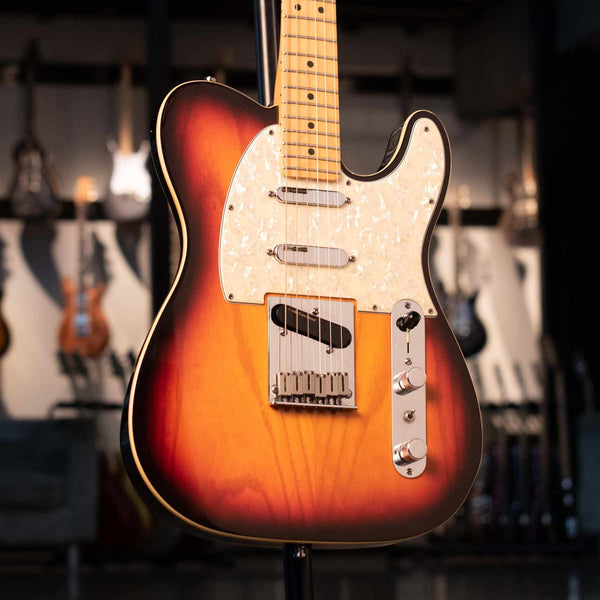 USED FENDER TELECASTER PLUS V2 1997 - ANTIQUE BURST WITH CASE