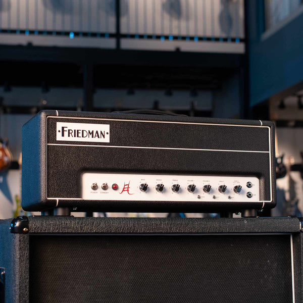 USED FRIEDMAN JEL-50 JAKE E LEE SIGNATURE AMPLIFIER BLACK TOLEX WITH COVER