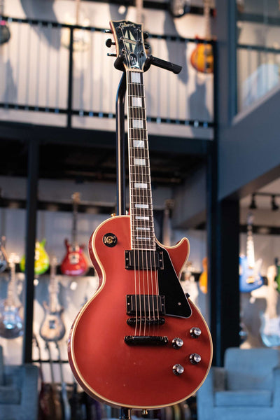 USED GIBSON 1988 LES PAUL CUSTOM SHOWCASE EDITION - RUBY RED METALLIC