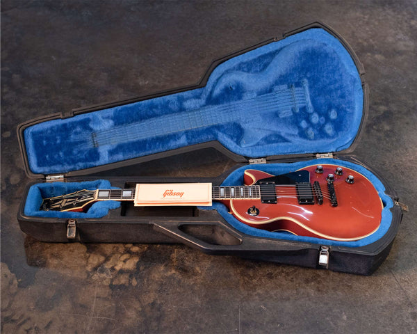 USED GIBSON 1988 LES PAUL CUSTOM SHOWCASE EDITION - RUBY RED METALLIC