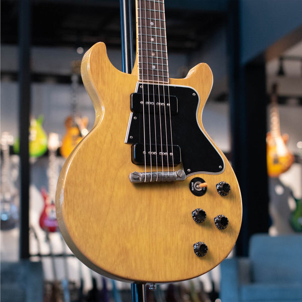 USED GIBSON CUSTOM 1960 LES PAUL SPECIAL DOUBLE CUT REISSUE WITH CASE