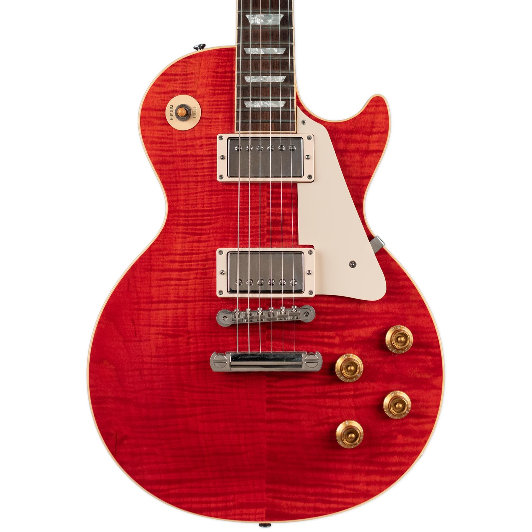 USED GIBSON CUSTOM HISTORIC 1958 LES PAUL REISSUE - CHERRY FLAMETOP