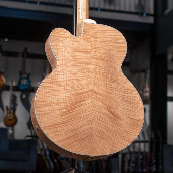 USED GIBSON CUSTOM L-5 CES - 2004 FIGURED NATURAL WITH CASE