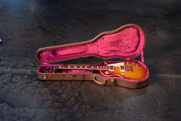 USED GIBSON CUSTOM SHOP 1960 LES PAUL STANDARD REISSUE - 2012 WITH CASE