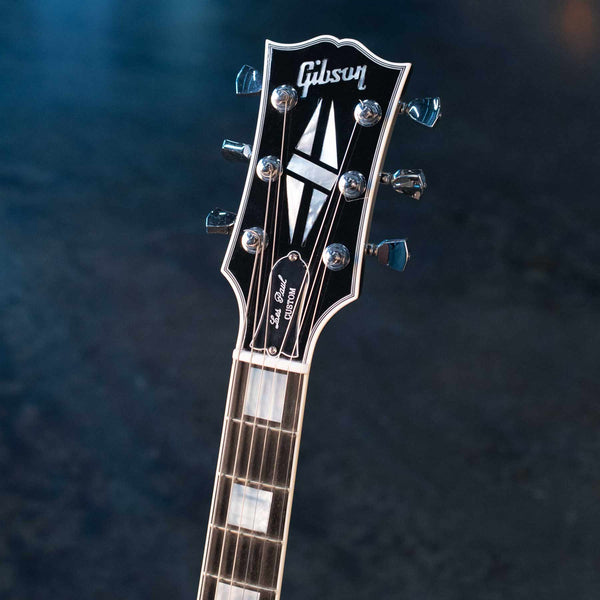 USED GIBSON CUSTOM SHOP LES PAUL CUSTOM - SILVERBURST WITH CASE 2007