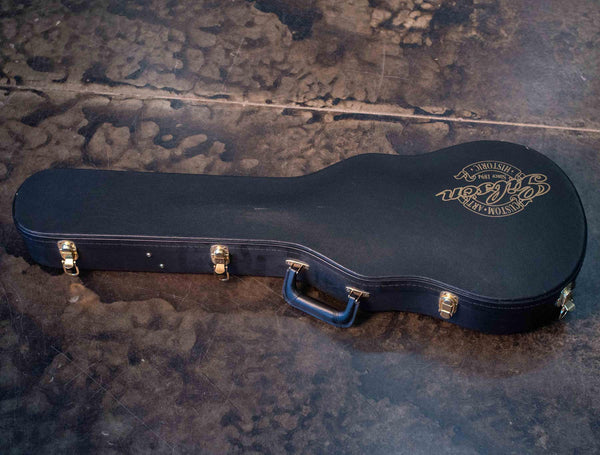 USED GIBSON CUSTOM SHOP LES PAUL CUSTOM KOA 2003 - TRANS BLUE WITH CASE