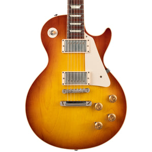 USED GIBSON CUSTOM '58 REISSUE LES PAUL STANDARD - 2012 ICED TEA BURST WITH CASE