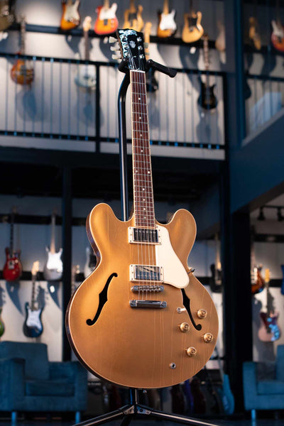 USED GIBSON ES-335 ALL GOLD WITH CASE