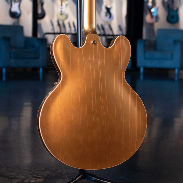 USED GIBSON ES-335 ALL GOLD WITH CASE