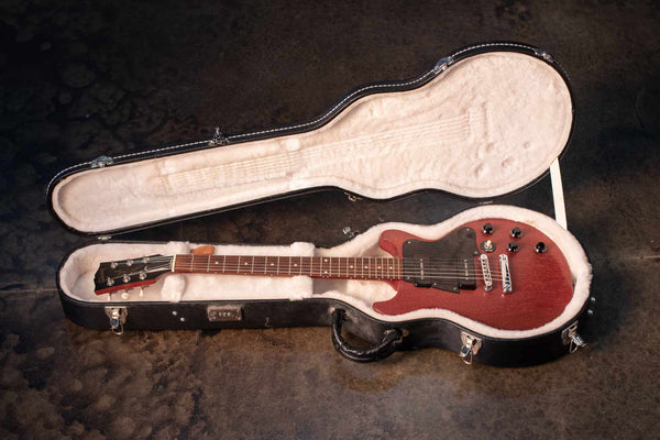 USED GIBSON LES PAUL SPECIAL DC FADED - WORN CHERRY 2005 WITH CASE