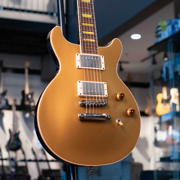 USED GIBSON LES PAUL STANDARD DC GOLDTOP W/CASE