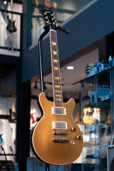 USED GIBSON LES PAUL STANDARD DC GOLDTOP W/CASE