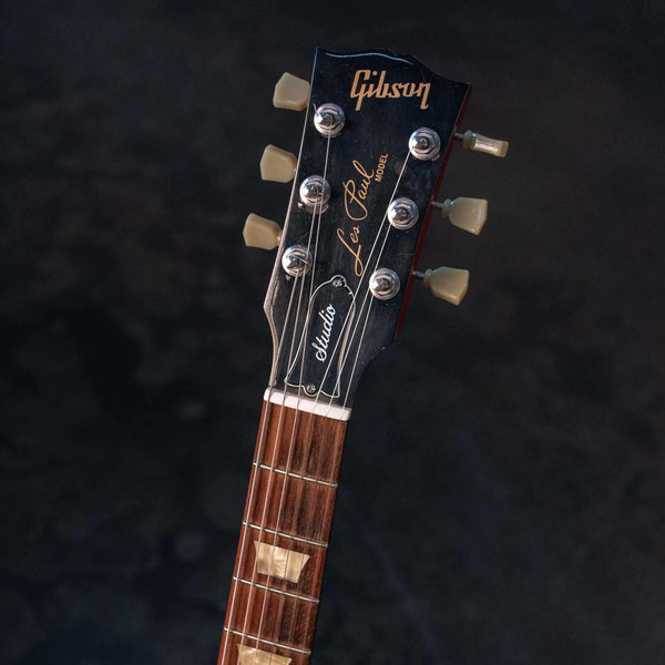 USED GIBSON LES PAUL STUDIO 2008 - WINE RED WITH CASE