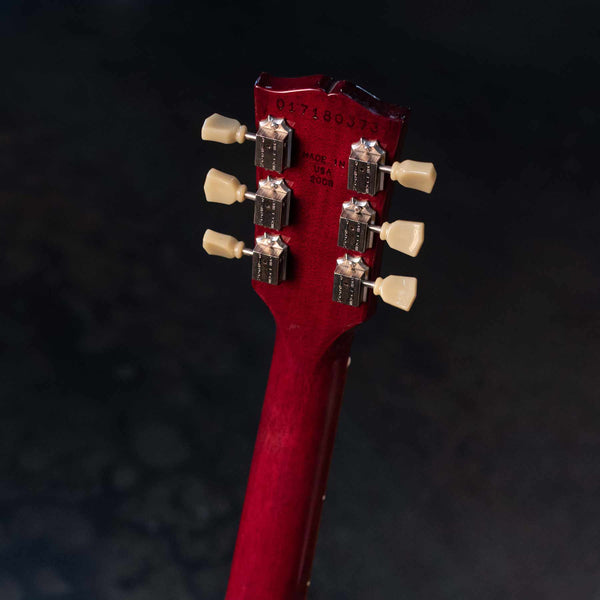 USED GIBSON LES PAUL STUDIO 2008 - WINE RED WITH CASE