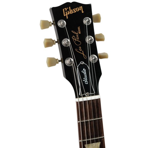 USED GIBSON LES PAUL STUDIO 2010 - EBONY WITH CASE