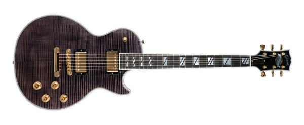 USED GIBSON LES PAUL SUPREME 2004 - TRANS BLACK