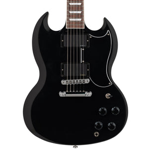 USED GIBSON SG STANDARD T WITH EMG'S 2017 - EBONY WITH CASE