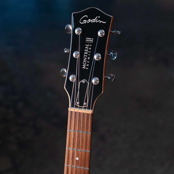 USED GODIN MONTREAL PREMIERE BLACK W/TRIC CASE