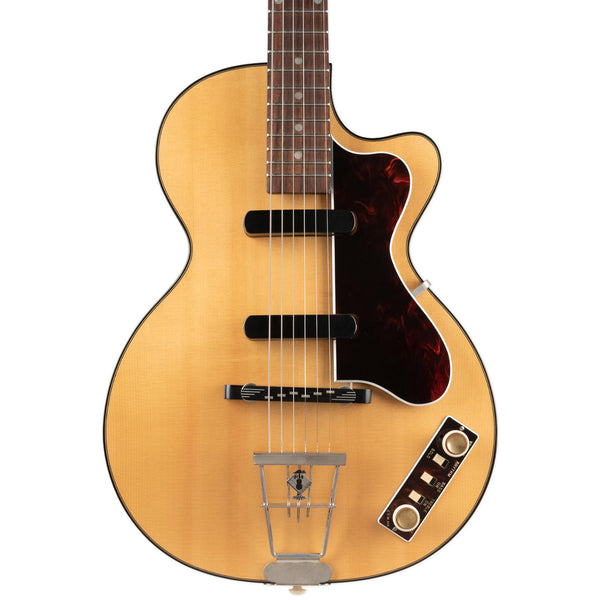 USED HOFNER CLUB 50 REISSUE - BLONDE WITH CASE | Stang Guitars