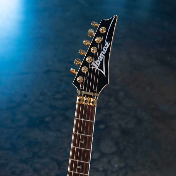 USED IBANEZ 1994  S540BM S SERIES HSH SUPERSTRAT (ANTIQUE VIOLIN - BURLED MAPLE) W/CASE