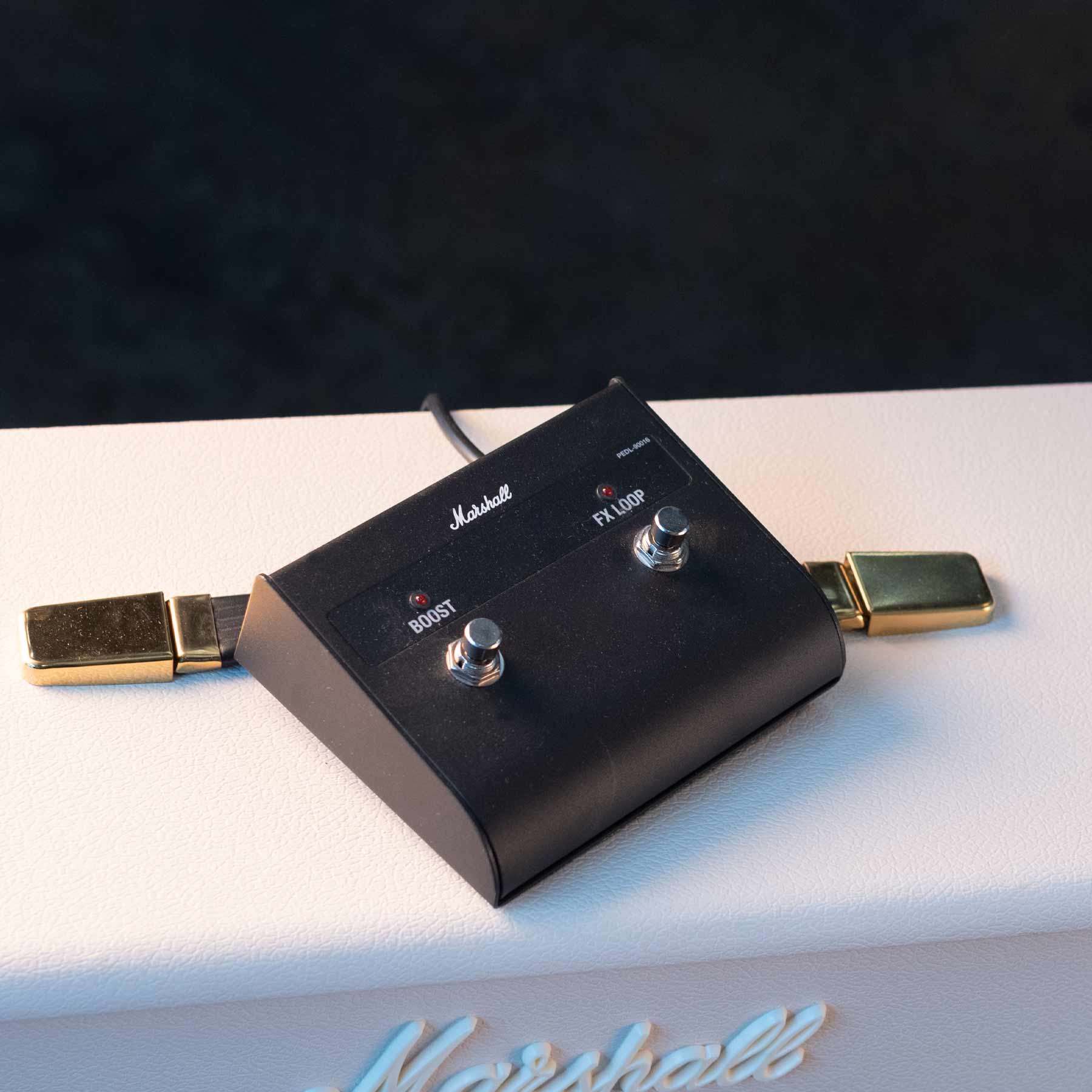 USED MARSHALL ORIGIN 20 HEAD WITH FOOTSWITCH WHITE TOLEX | Stang