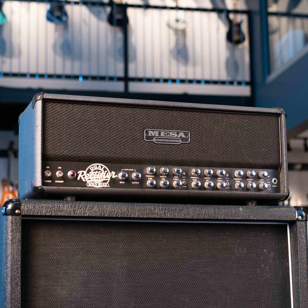 Dual Racktifier USED MESA BOOGIE DUAL RECTIFIER 100 WATT HEAD WITH ROADCASE AND FOOTSW ...