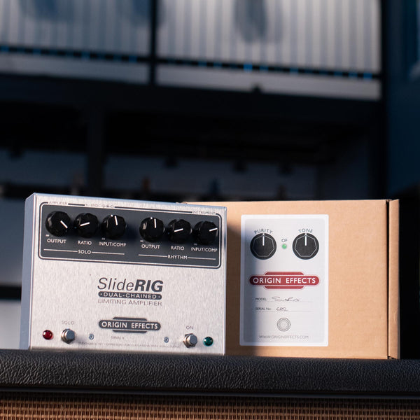 USED ORIGIN EFFECTS SLIDE RIG W/BOX