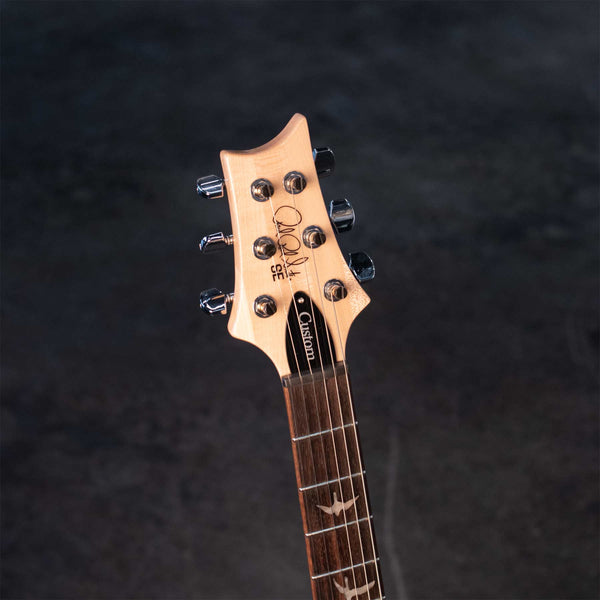 USED PRS SE CUSTOM 24-08 LEFT HANDED ERIZA VERDE W/GIGBAG & LOCKING TUNER UPGRADE