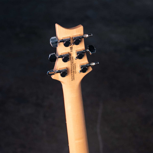 USED PRS SE CUSTOM 24-08 LEFT HANDED ERIZA VERDE W/GIGBAG & LOCKING TUNER UPGRADE