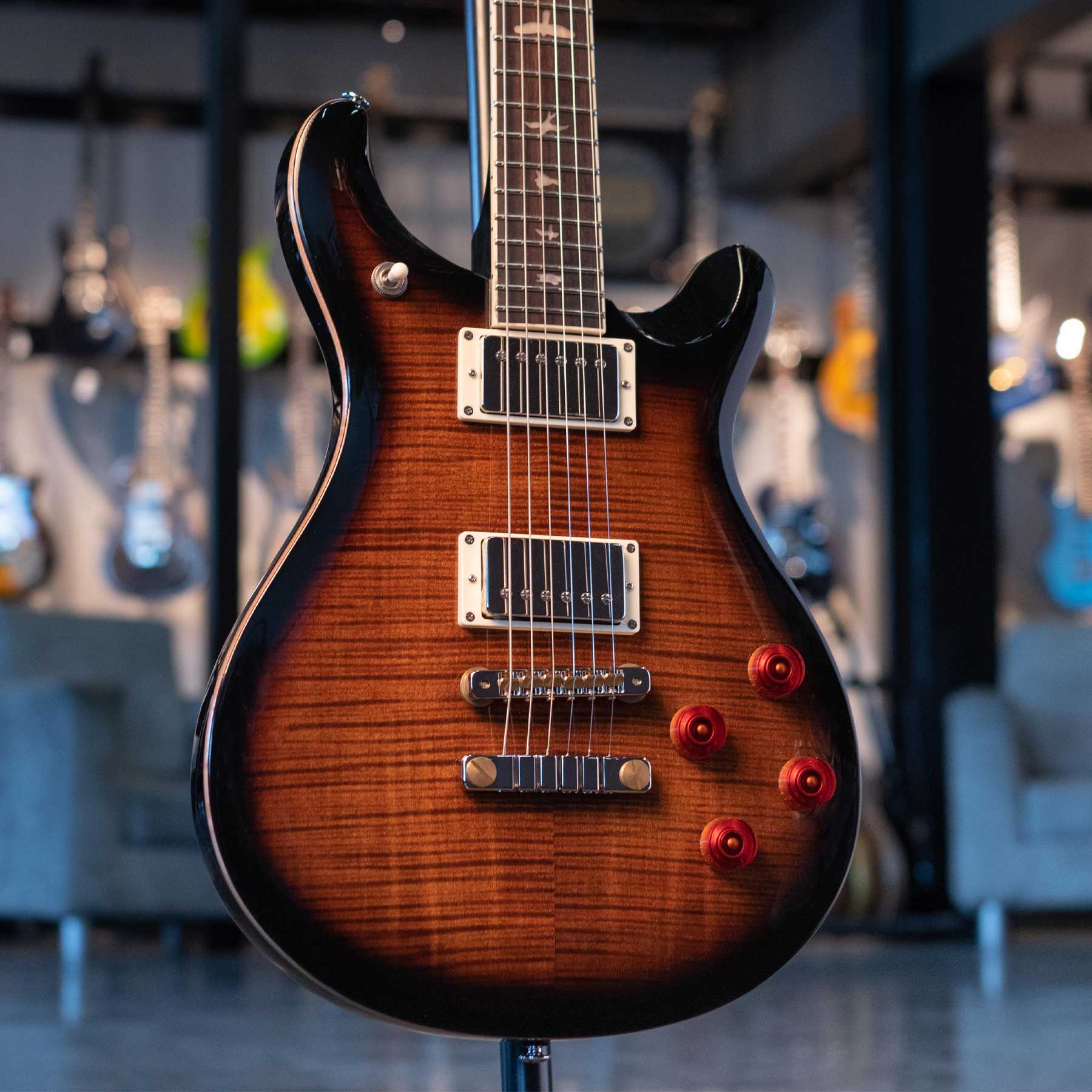 USED PRS SE MCCARTY 594 - BLACK GOLD SUNBURST WITH BAG