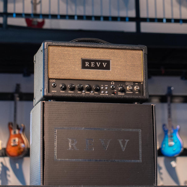 USED REVV G20 TOLEX WITH COVER ,FOOTSWITCH & BOX