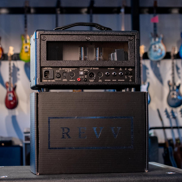 USED REVV G20 TOLEX WITH COVER ,FOOTSWITCH & BOX