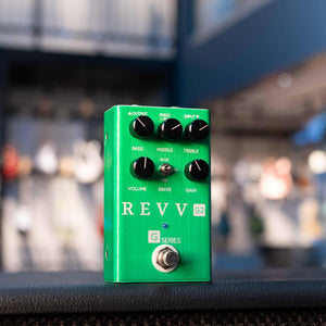 revv g2 pedal REVV G2 - LIMITED CANADA EDITION - GREEN CHANNEL OVERDRIVE/CRUNCH PEDA