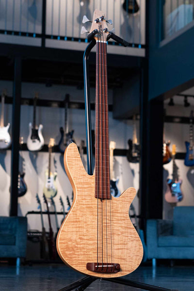 USED ROB ALLEN MB-2 FRETLESS 4-STRING BASS W/CASE