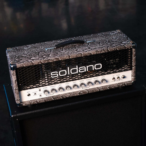 USED SOLDANO SLO-100 SNAKESKIN 100 WATT HEAD WITH COVER