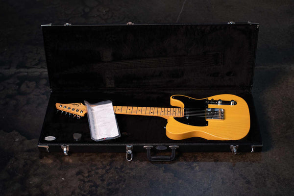 USED SUHR CLASSIC T ANTIQUE - TRANS BUTTERSCOTCH WITH CASE