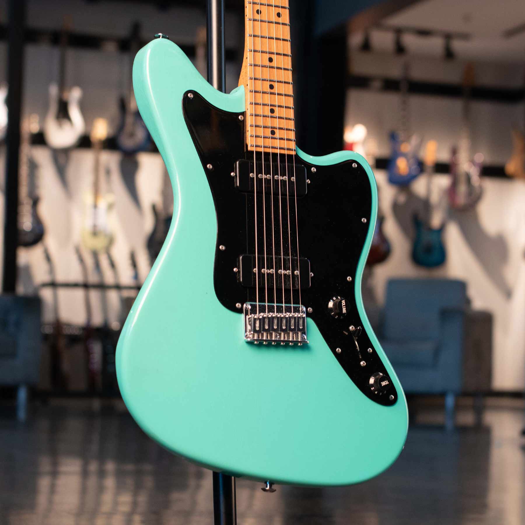 USED SUHR CUSTOM CLASSIC JM ANTIQUE -  SEAFOAM GREEN WITH CASE