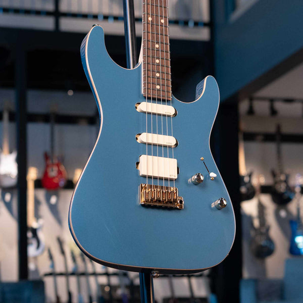 USED SUHR LIMITED EDITION STANDARD LEGACY - PELHAM BLUE WITH CASE