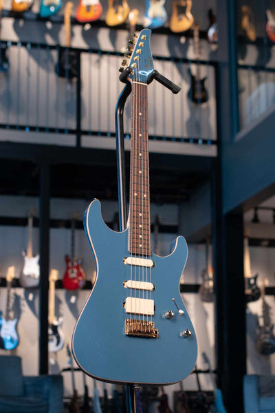 USED SUHR LIMITED EDITION STANDARD LEGACY - PELHAM BLUE WITH CASE