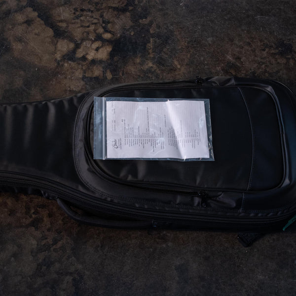 USED SUHR MODERN PLUS, ROASTED MAPLE NECK  -  TRANS BLUE DENIM SLATE