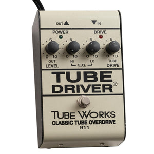 USED TUBE WORKS TUBE DRIVER 911 CLASSIC TUBE OVERDRIVE