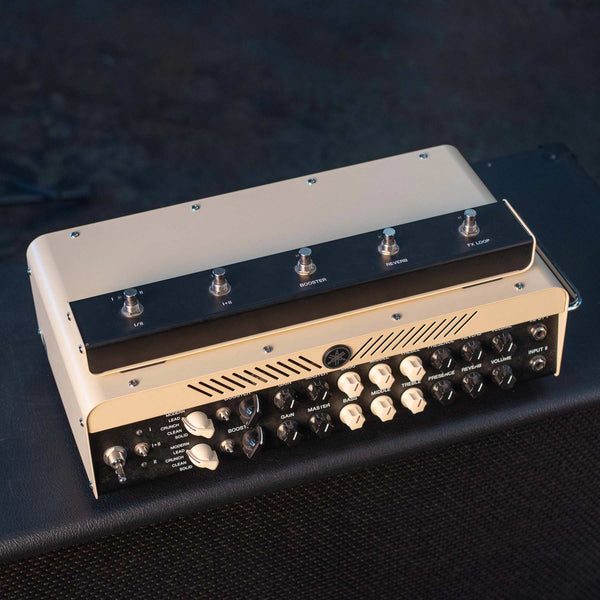 USED YAMAHA THR100HD DUAL 2-CHANNEL 100-WATT DIGITAL MODELING GUITAR AMP HEAD WITH FOOTSWITCH