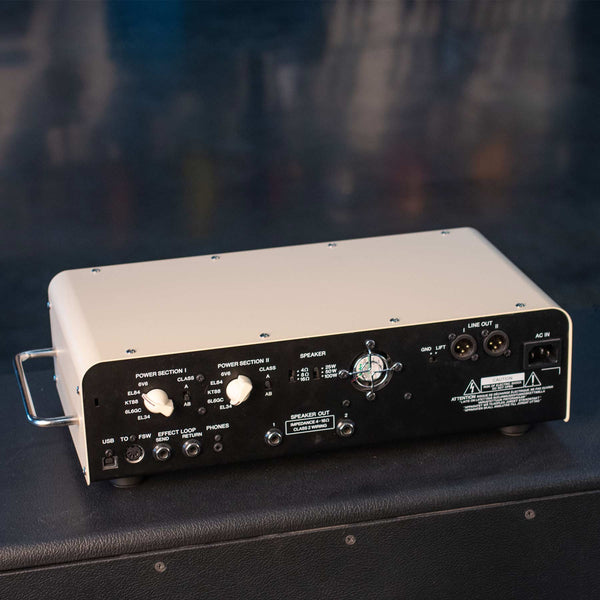 USED YAMAHA THR100HD DUAL 2-CHANNEL 100-WATT DIGITAL MODELING GUITAR AMP HEAD WITH FOOTSWITCH