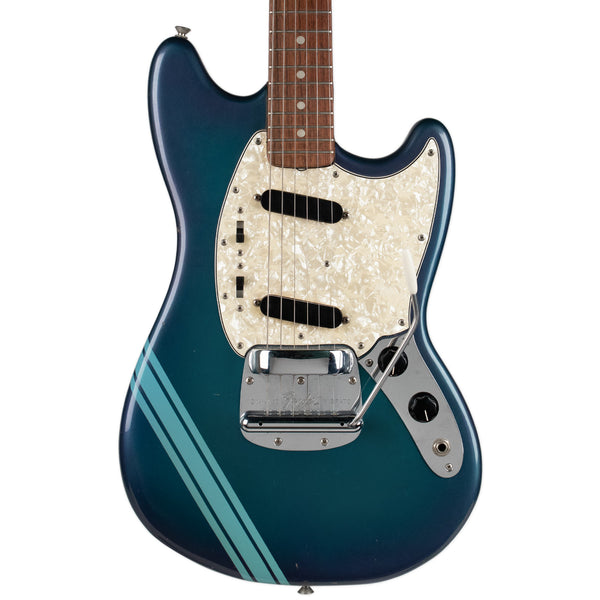 VINTAGE 1969 FENDER MUSTANG COMPETITION BLUE WITH STRIPE