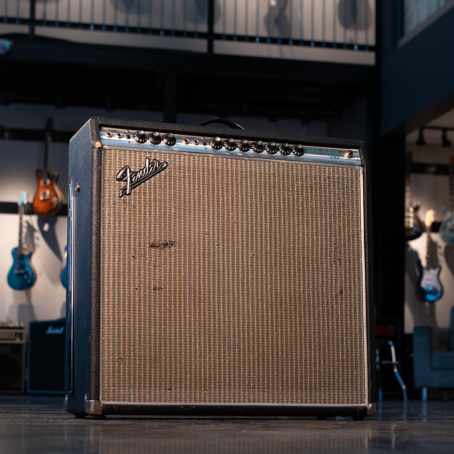 Fedner Super Reverb VINTAGE 1969 FENDER SUPER REVERB | Stang Guitars