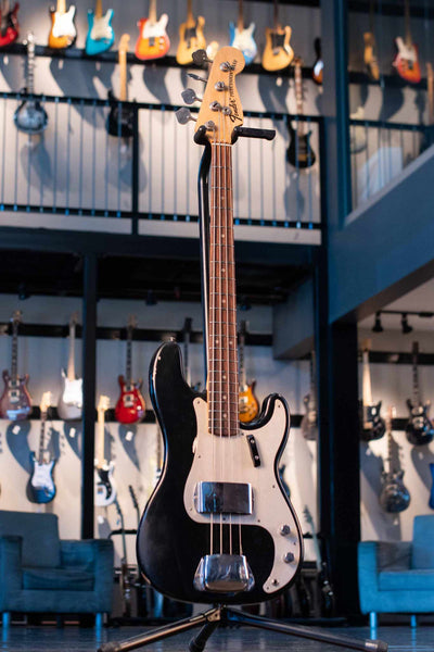 VINTAGE FENDER PRECISION BASS 1969 BLACK W/CASE