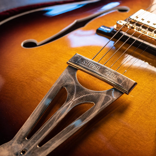 VINTAGE GIBSON CUSTOM SHOP SUPER 400 CES WITH CASE